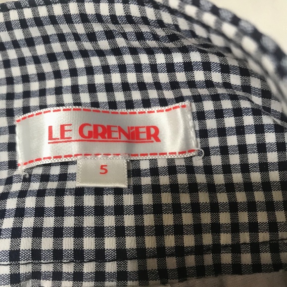 Women’s Black White Stretchy Skort Size M Button Front Checkered Preppy Retro - Picture 5 of 13